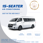 15 SEATER AIR CONDITIONING VAN